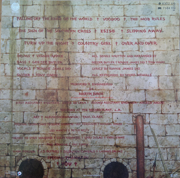 Black Sabbath : Mob Rules (LP, Album)