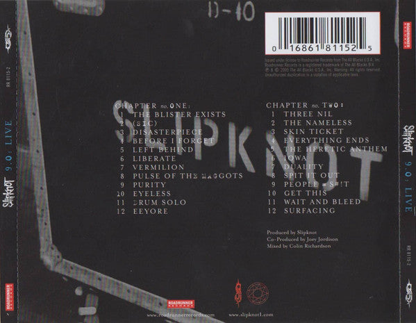 Slipknot : 9.0: Live (2xCD, Album)