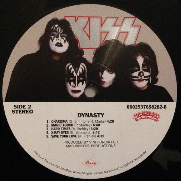Kiss : Dynasty (LP, Album, RE, 180)