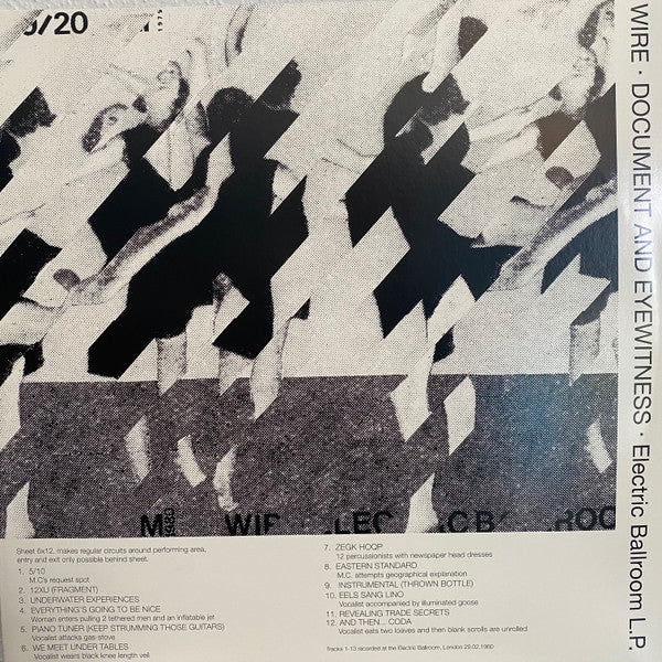 Wire : Document And Eyewitness (2xLP, Album, RE, RM, Gat)
