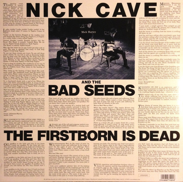 Nick Cave And The Bad Seeds* : The Firstborn Is Dead (LP, Album, RE)