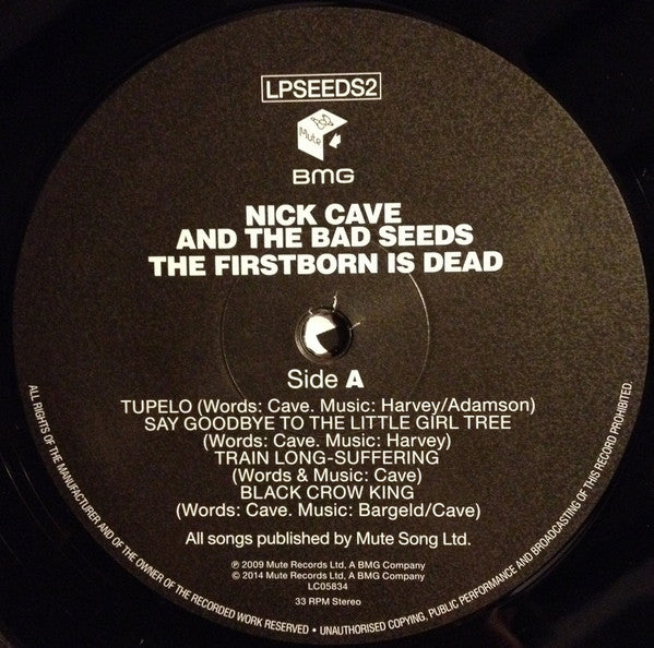 Nick Cave And The Bad Seeds* : The Firstborn Is Dead (LP, Album, RE)