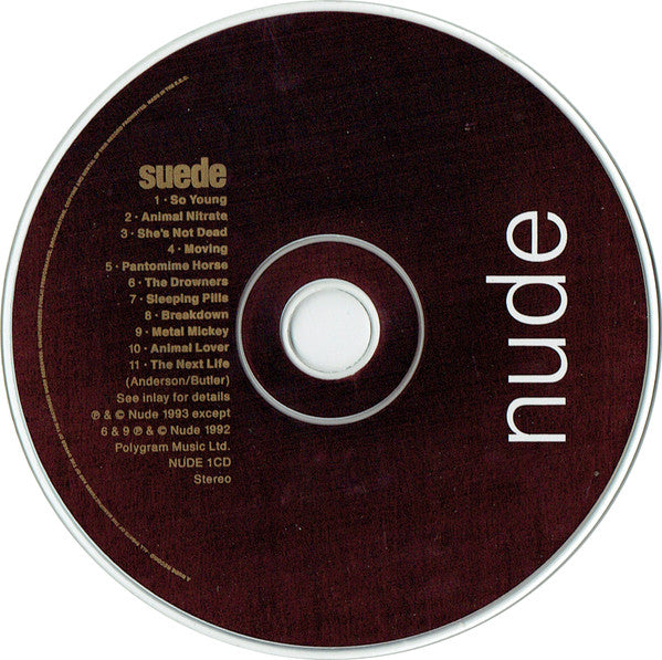 Suede : Suede (CD, Album)
