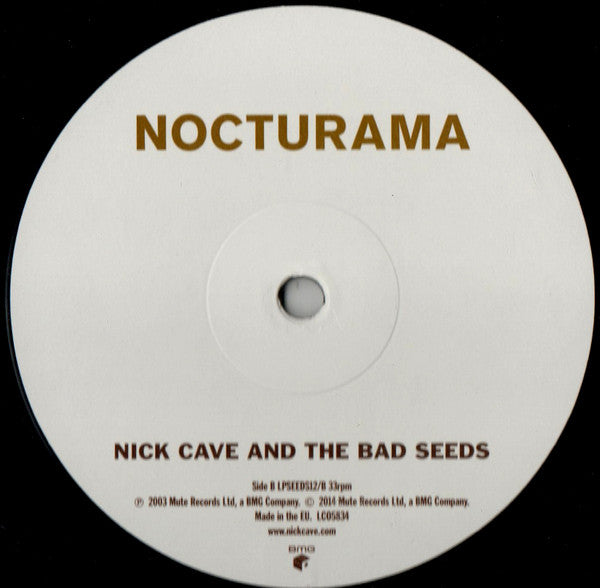 Nick Cave And The Bad Seeds* : Nocturama (LP + LP, S/Sided + Album, RE, RM, 180)