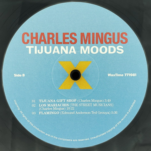 Charles Mingus : Tijuana Moods (LP, Album, Ltd, RE, RM, 180)