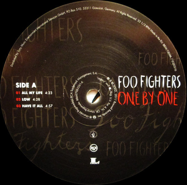 Foo Fighters : One By One (2xLP, Album, RE)