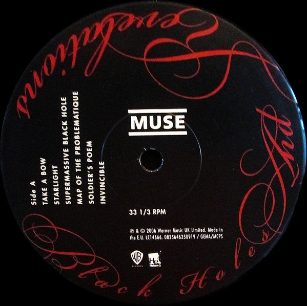 Muse : Black Holes And Revelations (LP, Album, RE, RP)