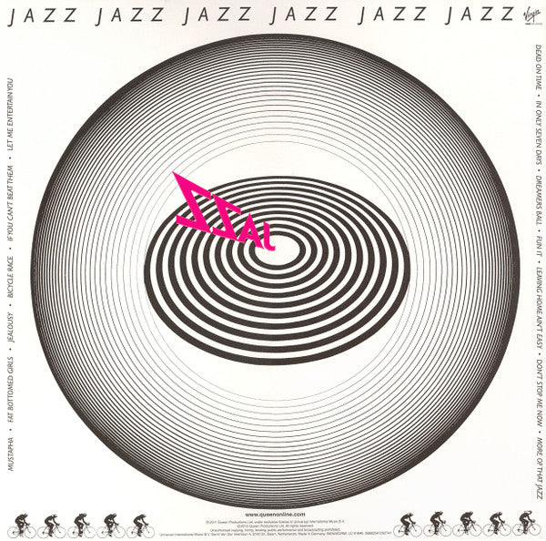 Queen : Jazz (LP, Album, RE, RM, Emb)