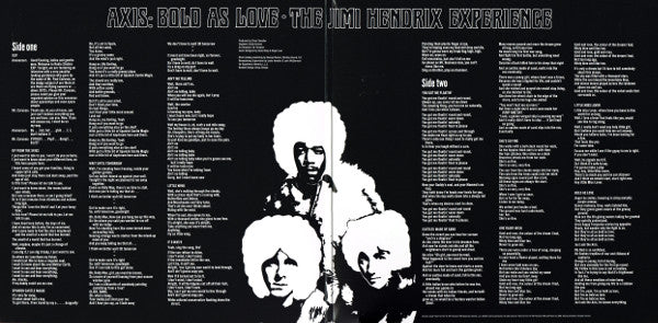 The Jimi Hendrix Experience : Axis: Bold As Love (LP, Album, RE, RM, RP, 180)