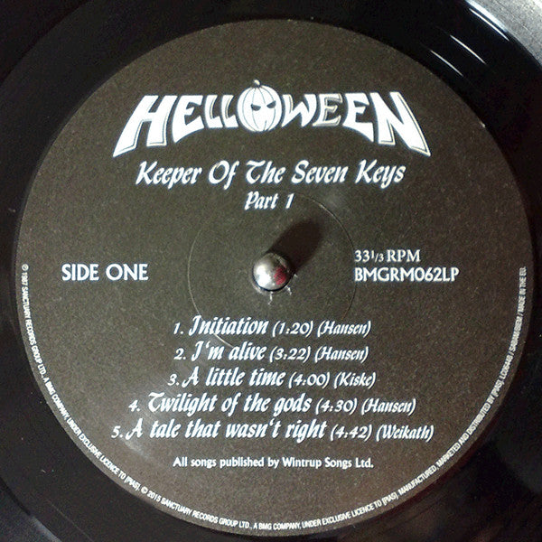 Helloween : Keeper Of The Seven Keys (Part I) (LP, Album, RE, Gat)