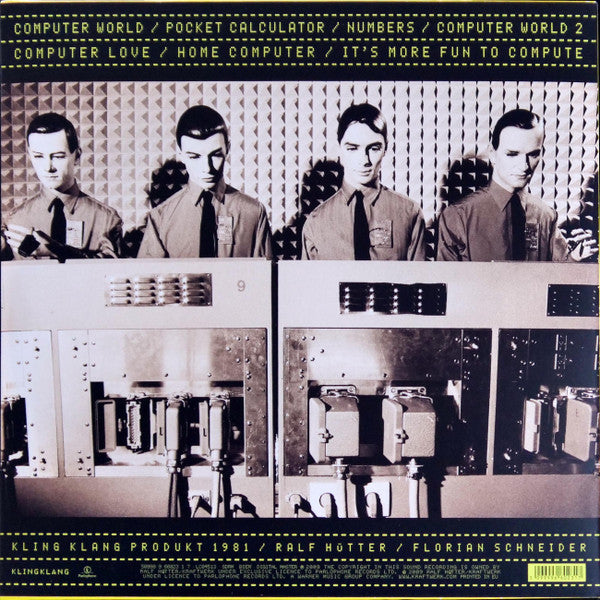 Kraftwerk : Computer World (LP, Album, RE, RM, RP)