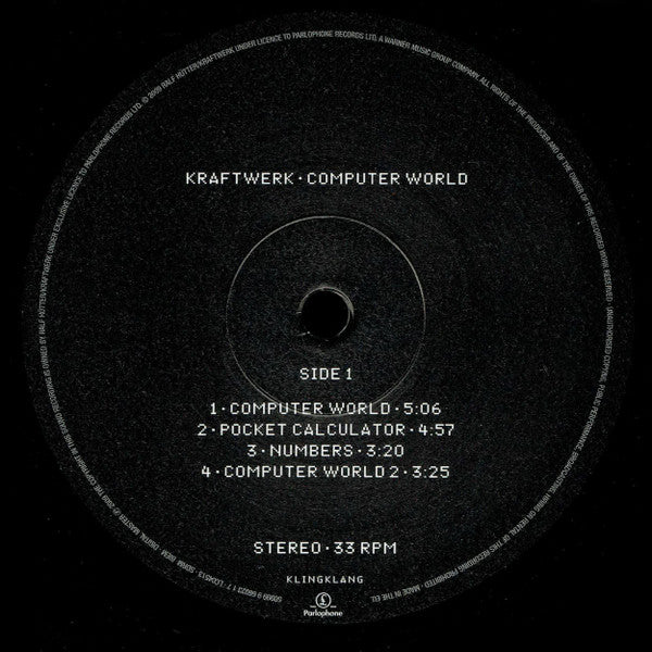 Kraftwerk : Computer World (LP, Album, RE, RM, RP)