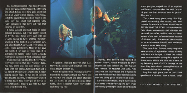 Megadeth : Rust In Peace (CD, Album, RE, RM)