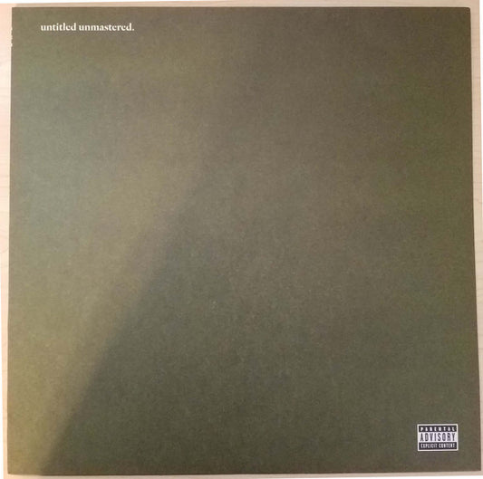 Kendrick Lamar : Untitled Unmastered. (LP, Album)