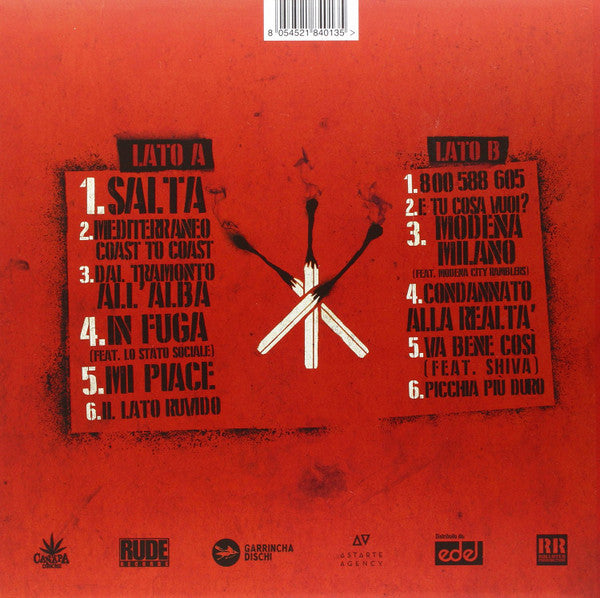 Punkreas : Il Lato Ruvido (LP, Album, Cle)