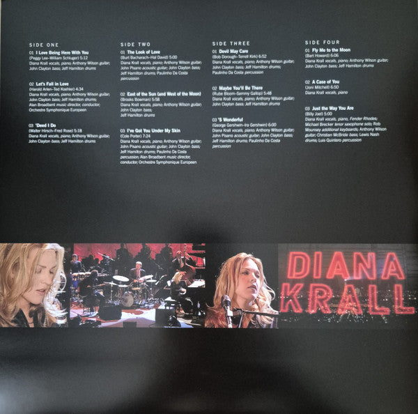 Diana Krall : Live In Paris (2xLP, Album, RE, 180)