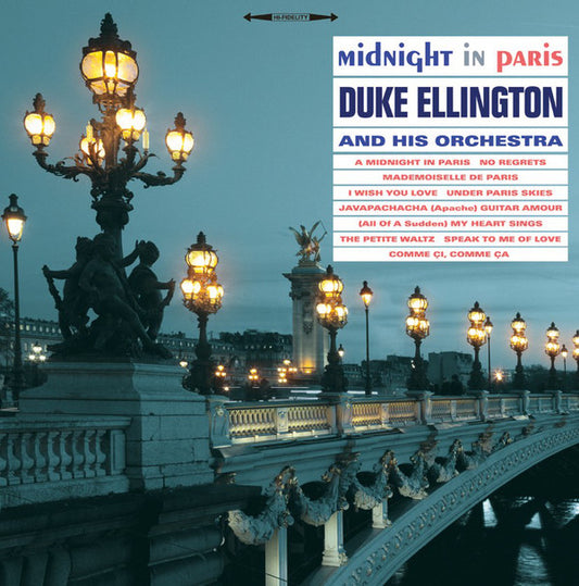 Duke Ellington And His Orchestra : Midnight In Paris (LP, Album, RE, 180)