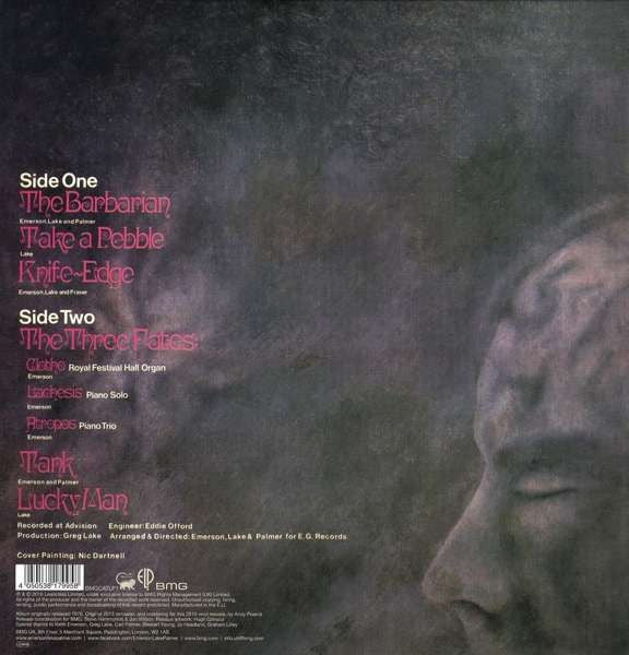 Emerson, Lake & Palmer : Emerson, Lake & Palmer (LP, Album, RE, RM)
