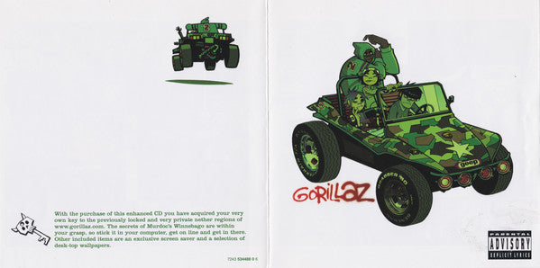 Gorillaz : Gorillaz (CD, Album, Enh, RE, S/Edition)