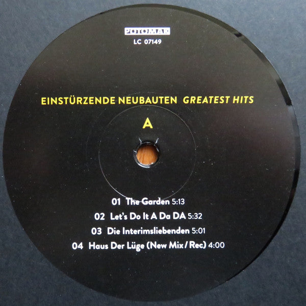 Einstürzende Neubauten : Greatest Hits (2xLP, Comp)