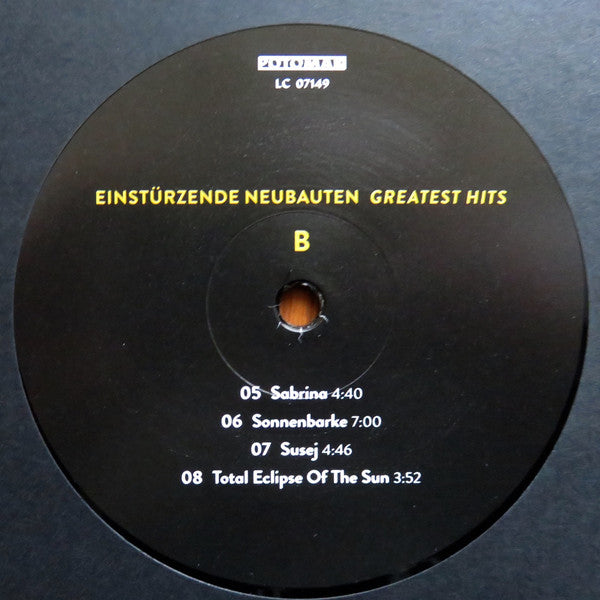 Einstürzende Neubauten : Greatest Hits (2xLP, Comp)