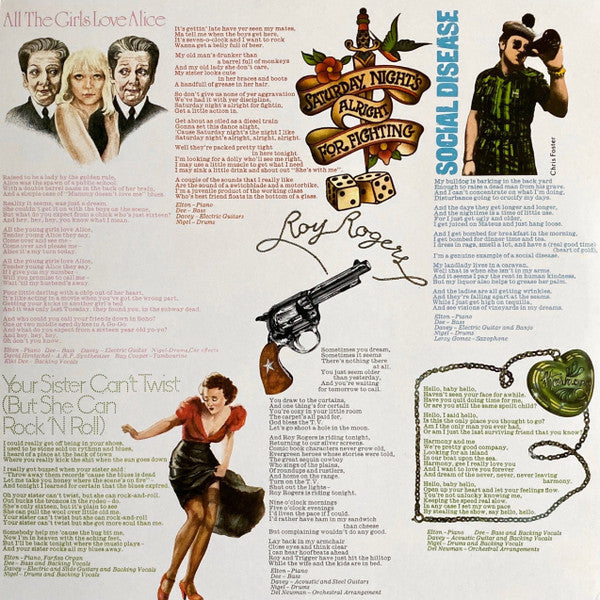 Elton John : Goodbye Yellow Brick Road (2xLP, Album, M/Print, RM, Tri)