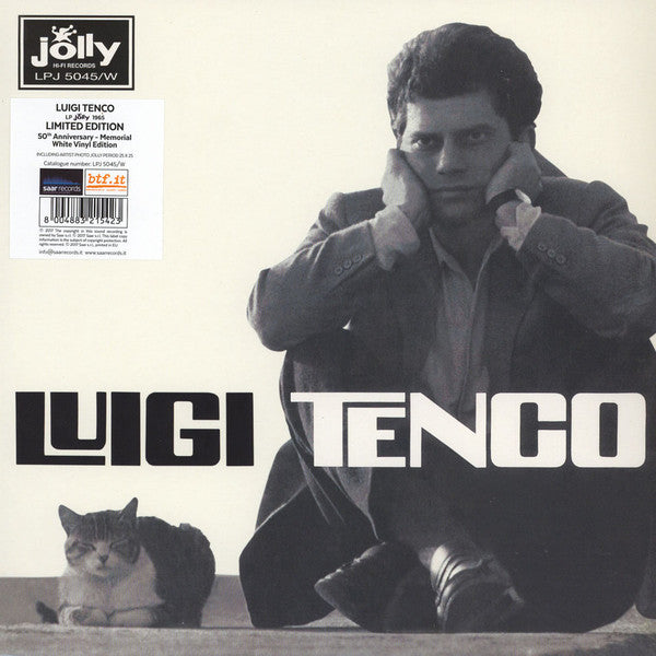Luigi Tenco : Luigi Tenco (LP, Album, Whi)