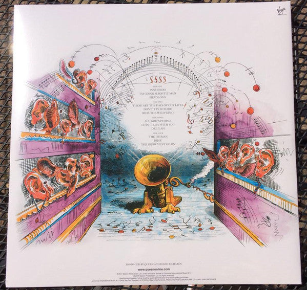 Queen : Innuendo (2xLP, Album, RE, RM, 180)