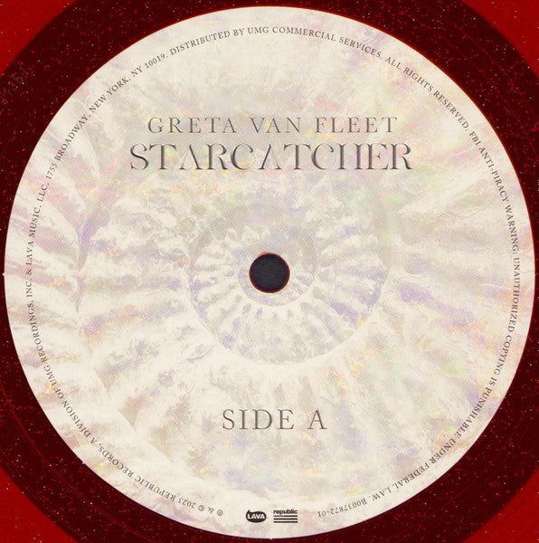 Greta Van Fleet - Starcatcher (LP, Album, Ltd, Rub) (Mint (M))