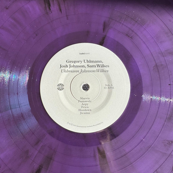 Gregory Uhlmann, Josh Johnson - Uhlmann Johnson Wilkes (LP, Ltd, Con) (Mint (M))