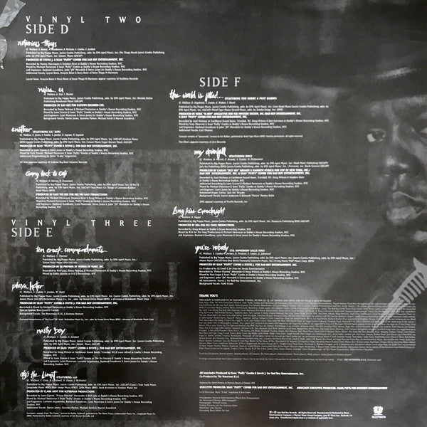 The Notorious B.I.G.* : Life After Death (3x12", Album, RE)