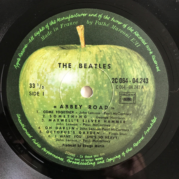 The Beatles : Abbey Road (LP, Album, RE)