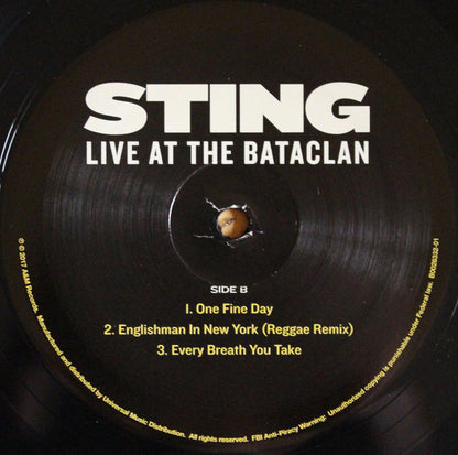 Sting : Live At The Bataclan (LP, Album, RSD, Ltd)