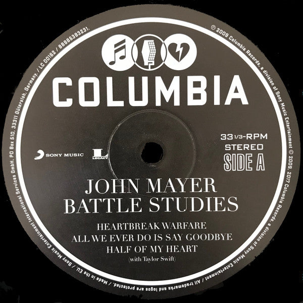 John Mayer : Battle Studies (2xLP, Album, RE, 180)