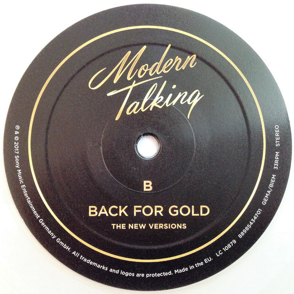 Modern Talking : Back For Gold - The New Versions (LP, Album, Cle)