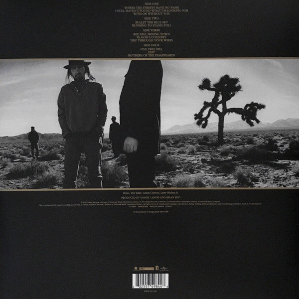 U2 : The Joshua Tree (2xLP, Album, RE, RM)