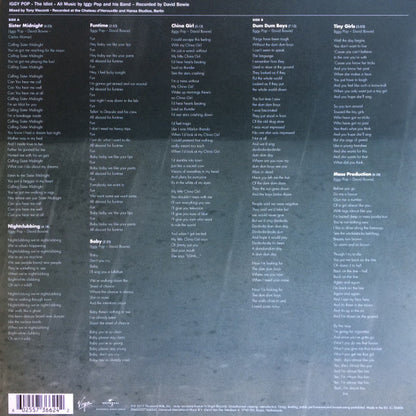 Iggy Pop : The Idiot (LP, Album, RE, 180)