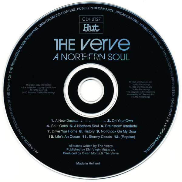 The Verve : A Northern Soul (CD, Album, RE, RP)