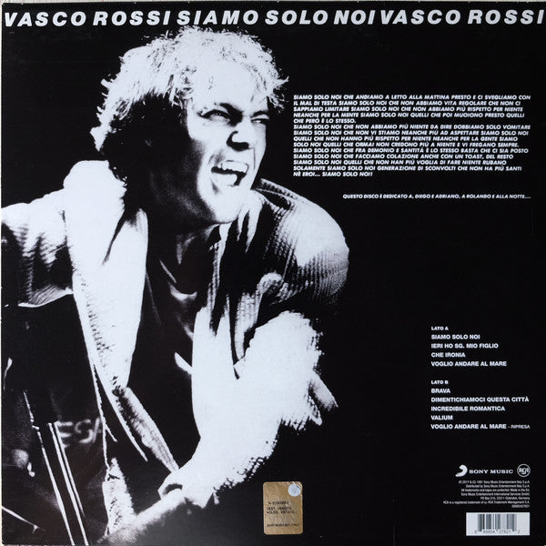 Vasco Rossi : Siamo Solo Noi (LP, Album, RE)