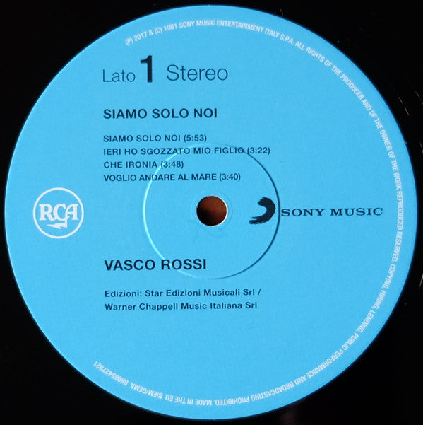 Vasco Rossi : Siamo Solo Noi (LP, Album, RE)