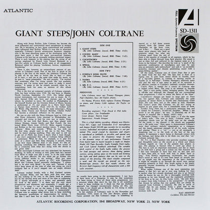 John Coltrane : Giant Steps (LP, Album, Mono, RE, 180)