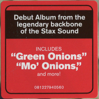 Booker T & The MG's : Green Onions (LP, Album, Mono, RE, 180)