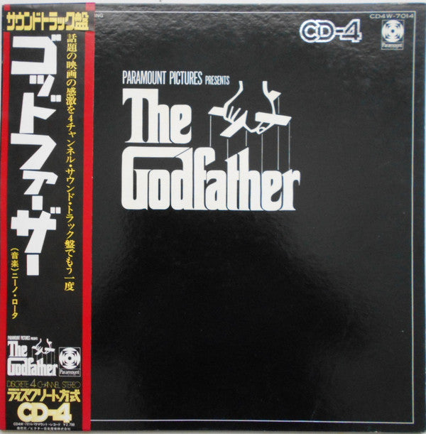 Nino Rota : The Godfather (Original Soundtrack Recording) (LP, Album, Quad, Gat)