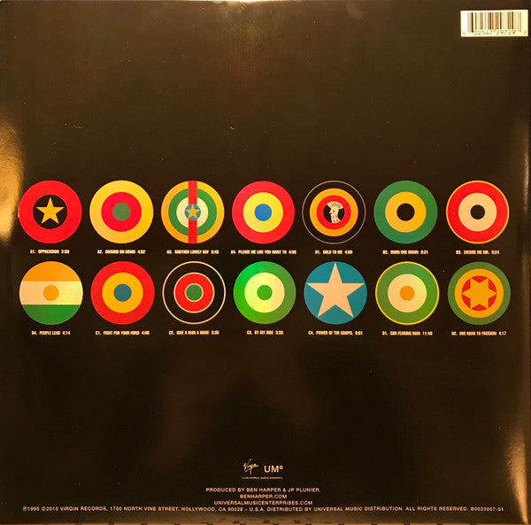 Ben Harper : Fight For Your Mind (LP, Red + LP, Gre + Album, RE)