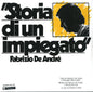 Fabrizio De André : Storia Di Un Impiegato (LP, Album, RE, RM, 180)