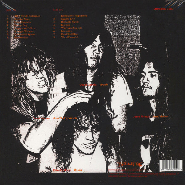 Terrorizer : World Downfall (LP, Album, RE, RM)
