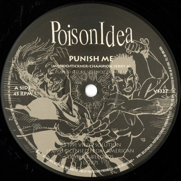 Poison Idea : Punish Me (12", Single)