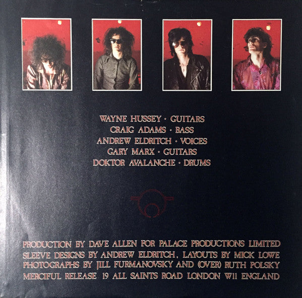 The Sisters Of Mercy : First And Last And Always (LP, Album)