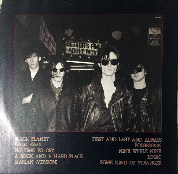 The Sisters Of Mercy : First And Last And Always (LP, Album)