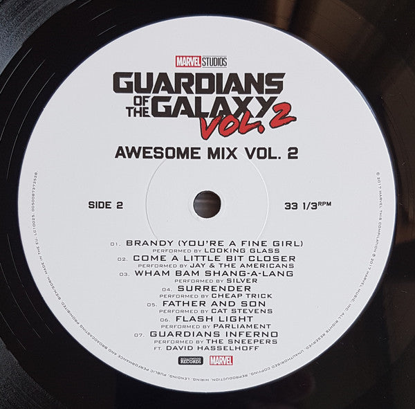 Various : Guardians Of The Galaxy Vol. 2 Awesome Mix Vol. 2 (LP, Comp)